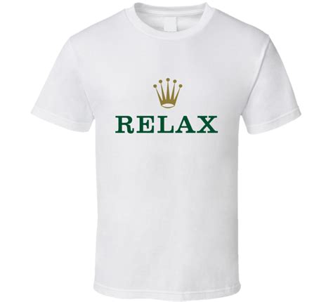 relax t shirt rolex|relax Rolex for men.